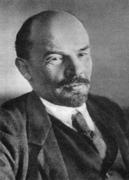 M.S. Nappelbaum's official portrait of Lenin, January 1918. This was the  first such photo taken of him after the seizure of power.